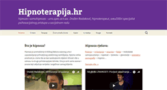Desktop Screenshot of hipnoterapija.hr