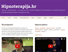 Tablet Screenshot of hipnoterapija.hr